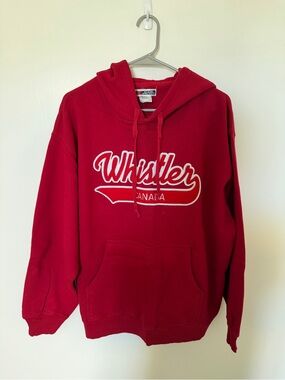 Red Whistler Canada Hoodie